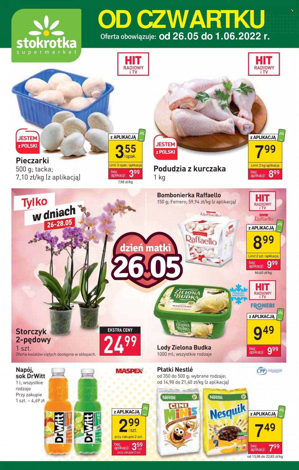 Gazetka Stokrotka Supermarket - 26.05.2022 - 1.06.2022. Strona 1