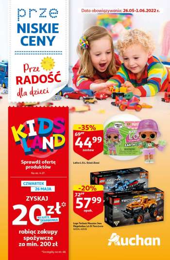 Gazetka Auchan - 26.05.2022 - 1.06.2022.