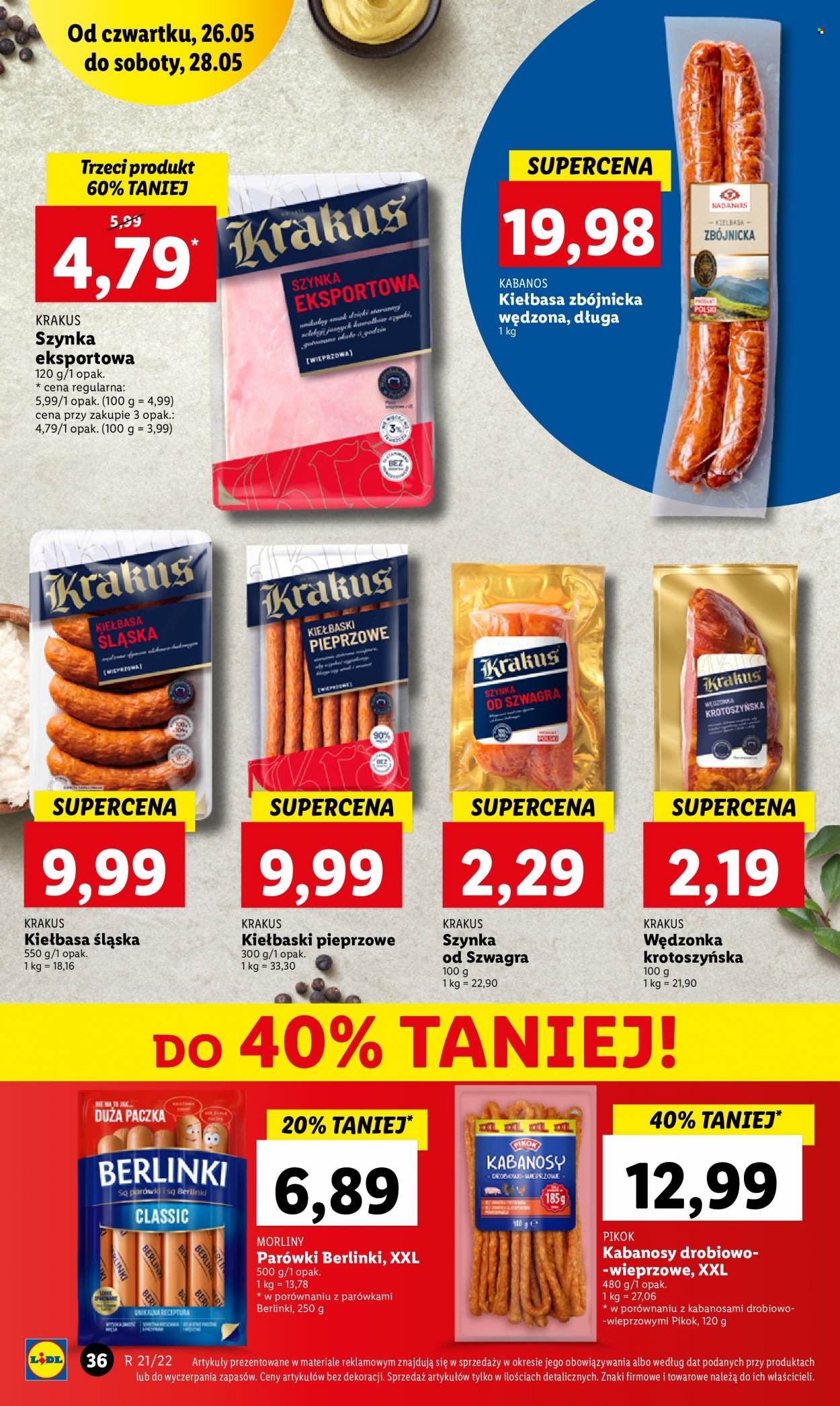 Gazetka Lidl - 26.05.2022 - 28.05.2022. Strona 36