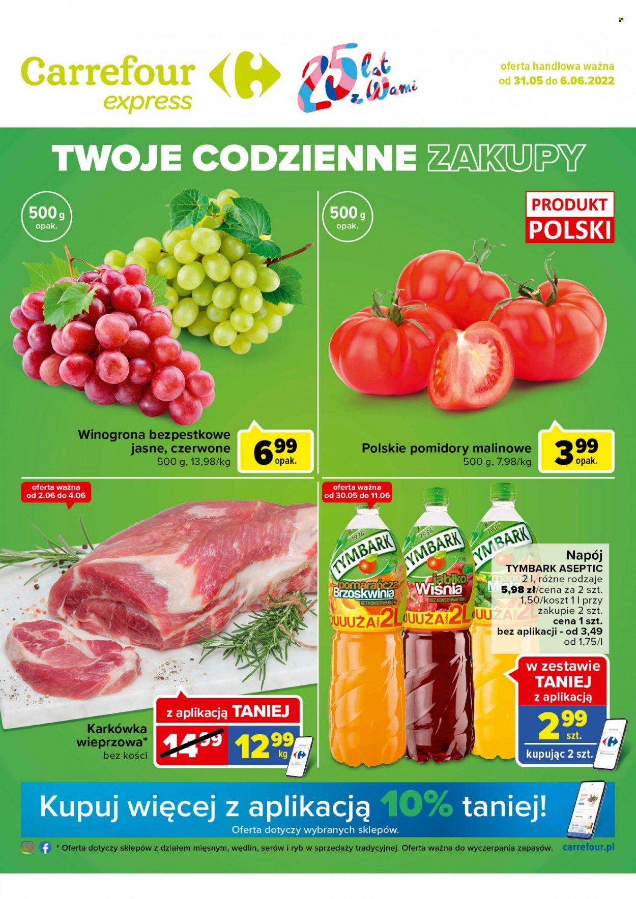 Gazetka Carrefour Express - 31.05.2022 - 6.06.2022. Strona 1
