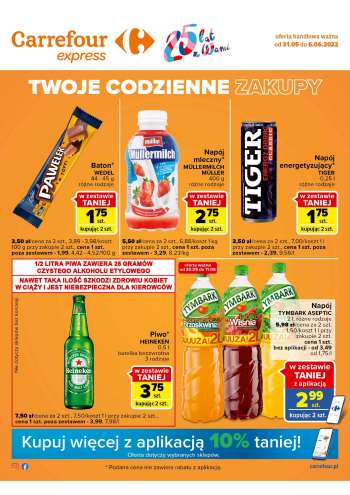 Gazetka Carrefour Express - 31.05.2022 - 6.06.2022.