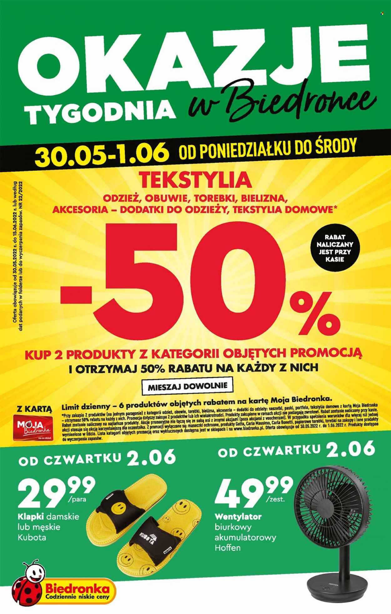 Gazetka Biedronka - 30.05.2022 - 15.06.2022. Strona 1