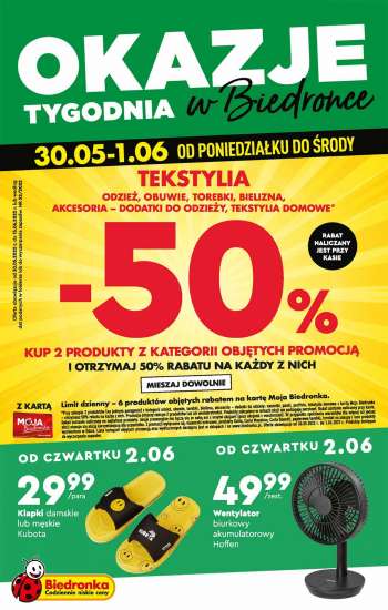 Gazetka Biedronka - 30.05.2022 - 15.06.2022.