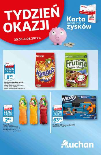 Gazetka Auchan - 30.05.2022 - 8.06.2022.