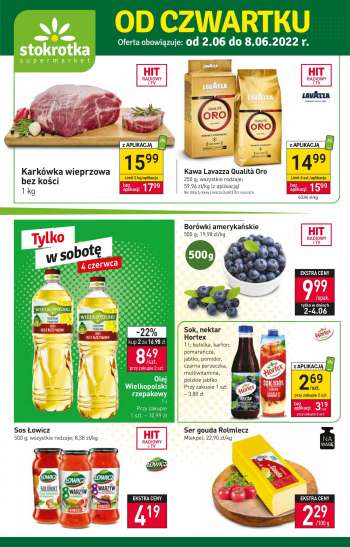 Gazetka Stokrotka Supermarket - 2.06.2022 - 8.06.2022.