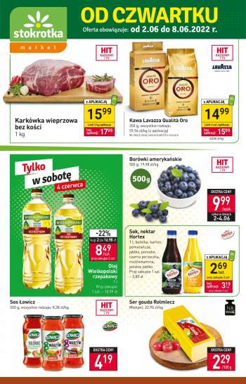 Gazetka Stokrotka Market - 2.06.2022 - 8.06.2022.