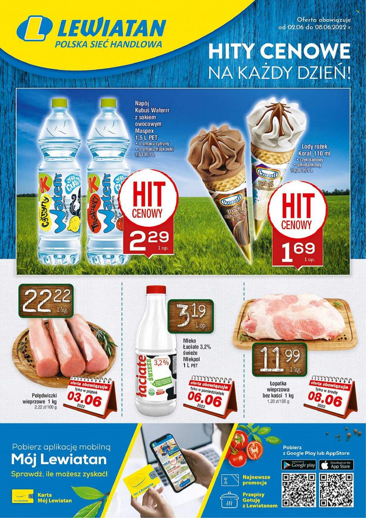 Gazetka Lewiatan - 2.06.2022 - 8.06.2022. Strona 1