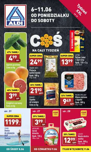 Gazetka ALDI - 6.06.2022 - 11.06.2022.