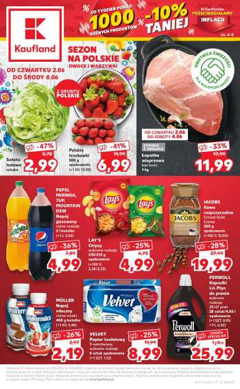 Gazetka Kaufland - 2.06.2022 - 8.06.2022.