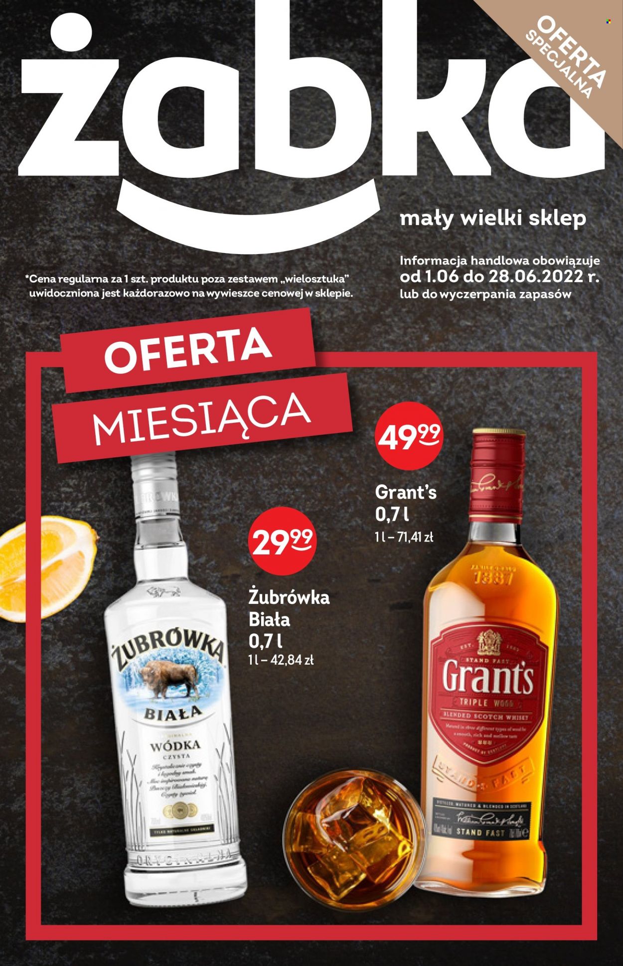 Gazetka Żabka - 1.06.2022 - 28.06.2022. Strona 1