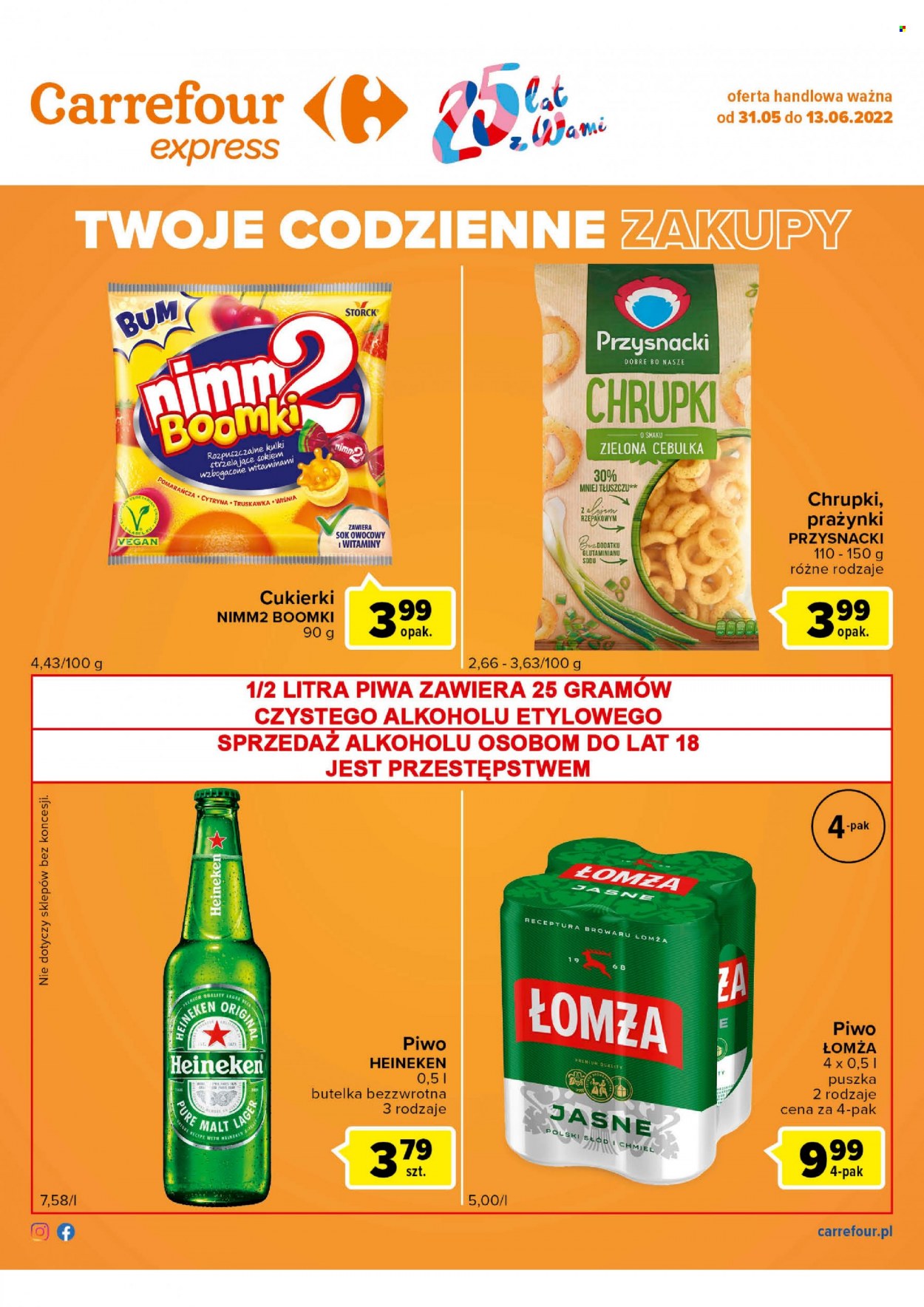 Gazetka Carrefour Express - 31.05.2022 - 13.06.2022. Strona 1