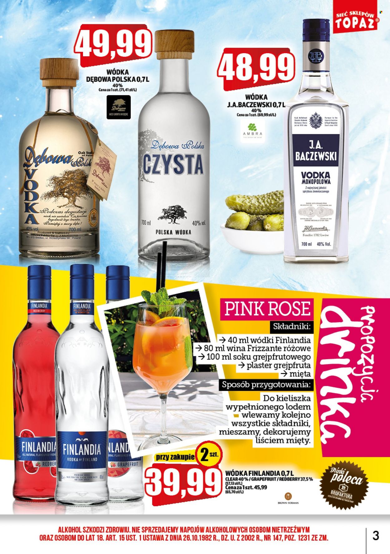 Gazetka Topaz - 1.06.2022 - 30.06.2022. Strona 3