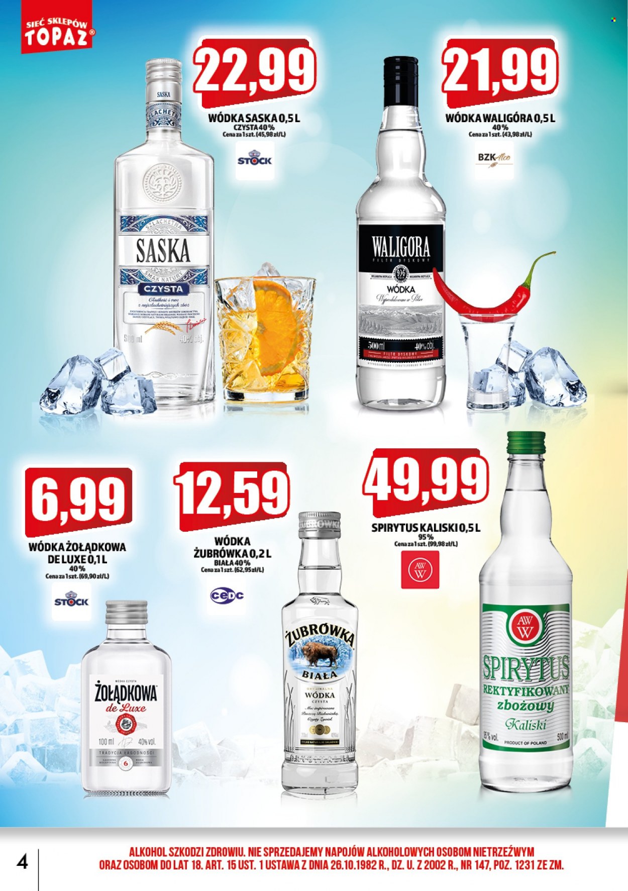 Gazetka Topaz - 1.06.2022 - 30.06.2022. Strona 4