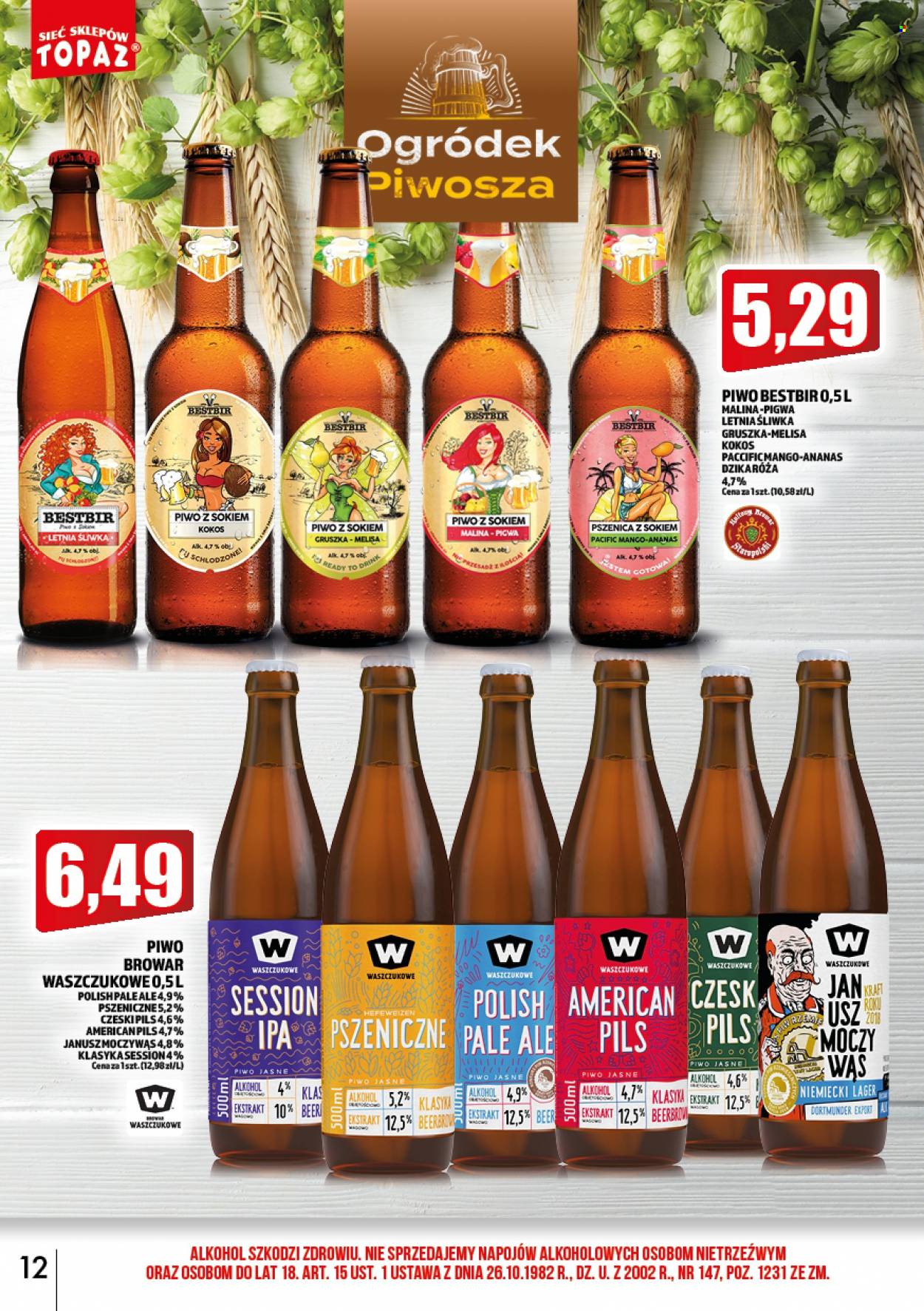 Gazetka Topaz - 1.06.2022 - 30.06.2022. Strona 12