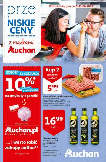 Gazetka Auchan - 9.06.2022 - 15.06.2022.