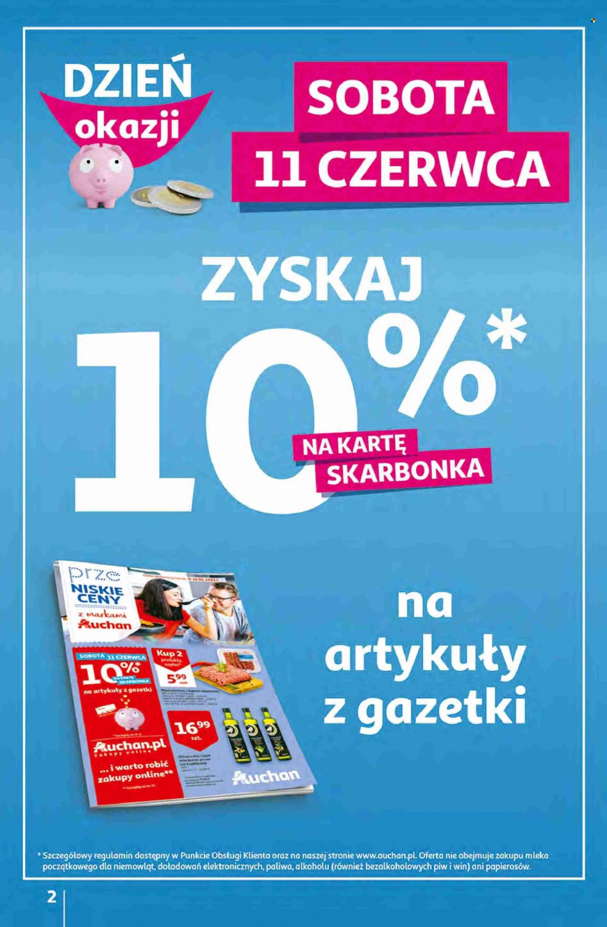 Gazetka Auchan - 9.06.2022 - 15.06.2022. Strona 2