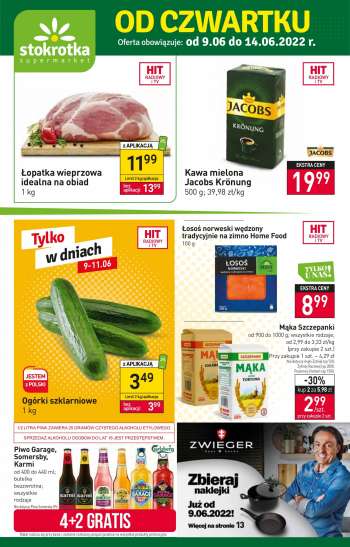 Gazetka Stokrotka Supermarket - 9.06.2022 - 14.06.2022.