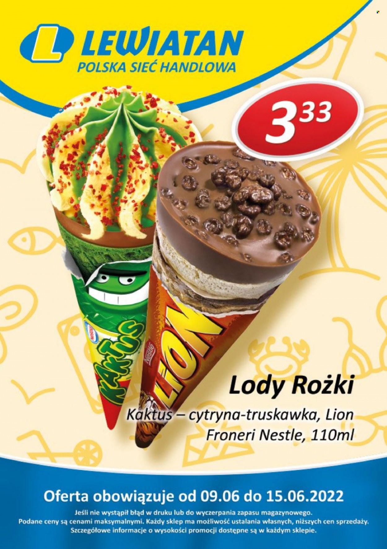 Gazetka Lewiatan - 9.06.2022 - 15.06.2022. Strona 1