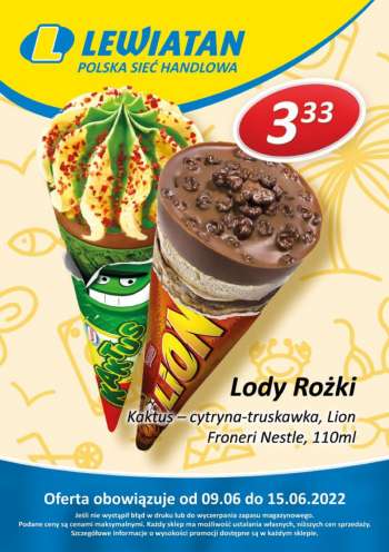 Gazetka Lewiatan - 9.06.2022 - 15.06.2022.