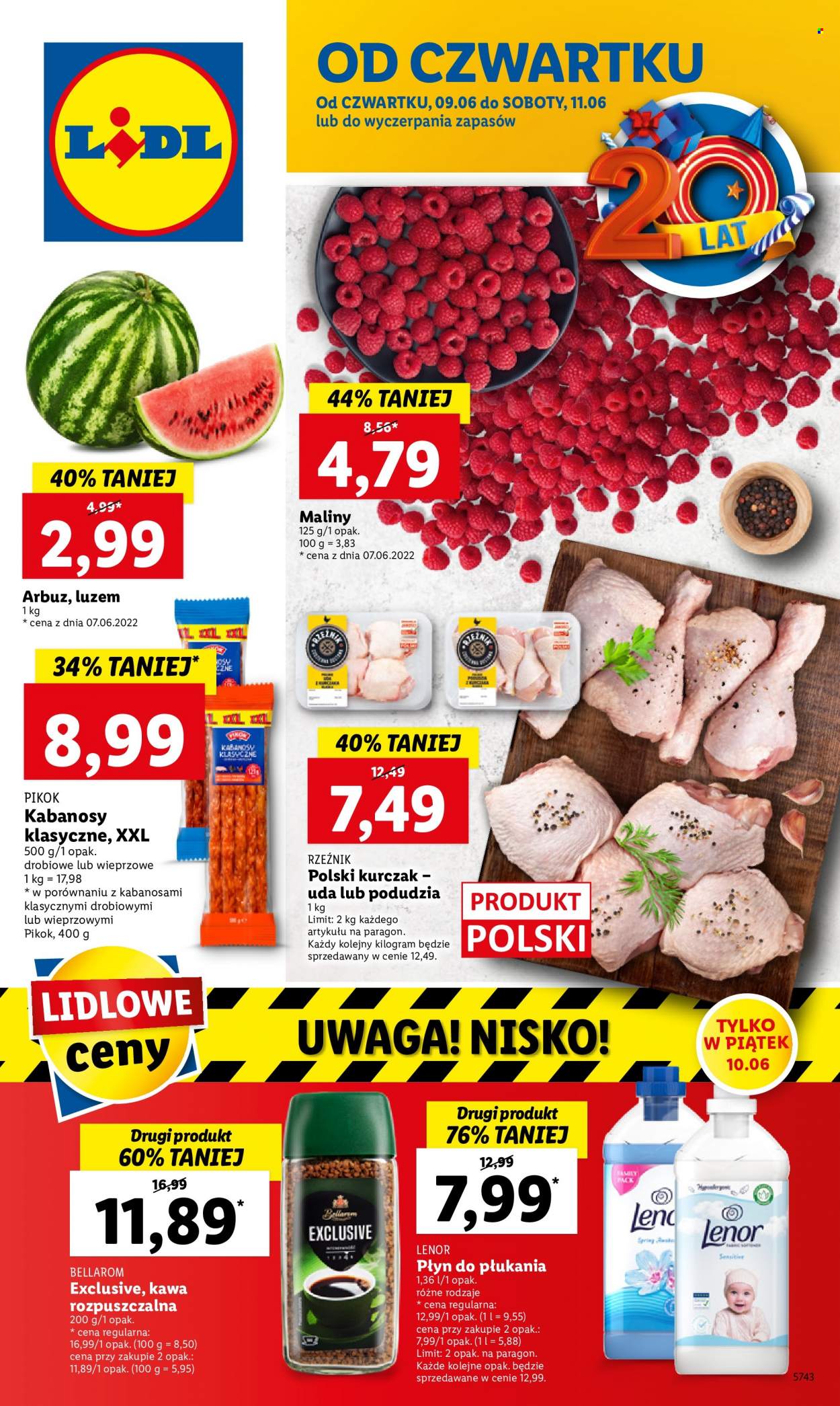 Gazetka Lidl - 9.06.2022 - 11.06.2022. Strona 1