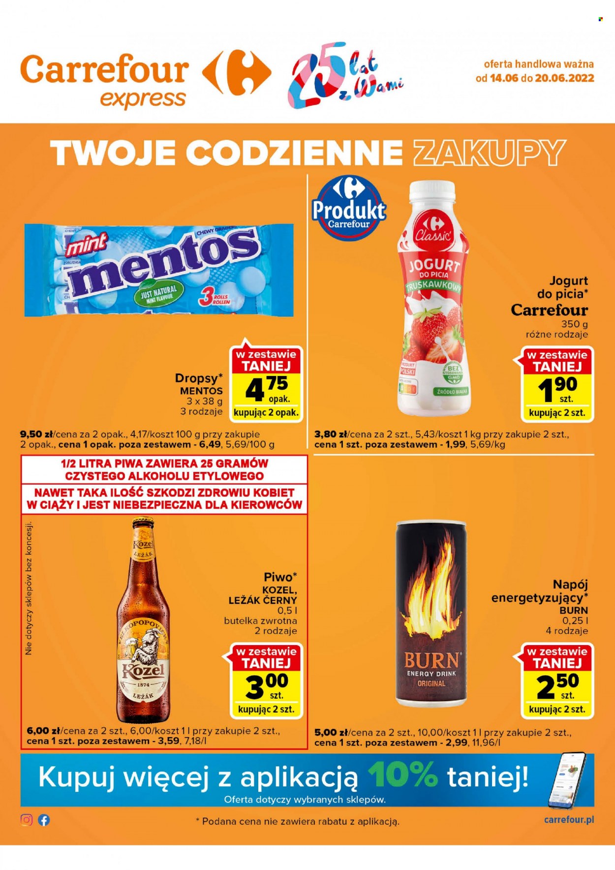 Gazetka Carrefour Express - 14.06.2022 - 20.06.2022. Strona 1
