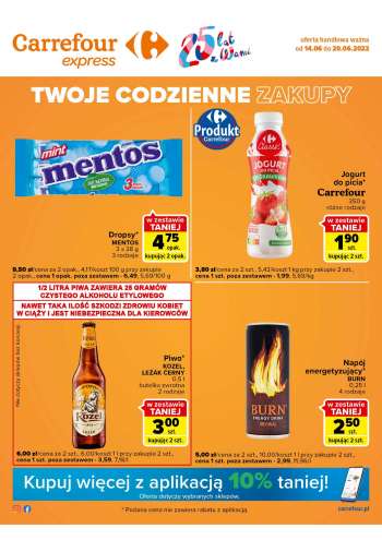 Gazetka Carrefour Express - 14.06.2022 - 20.06.2022.