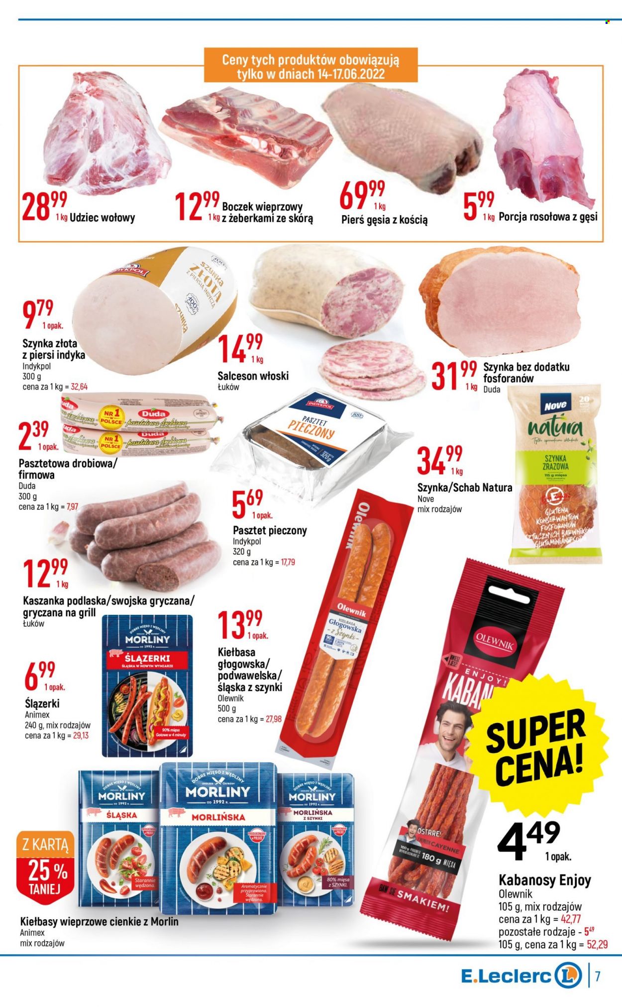 Gazetka E.Leclerc - 14.06.2022 - 26.06.2022. Strona 7