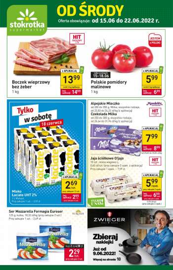 Gazetka Stokrotka Supermarket - 15.06.2022 - 22.06.2022.
