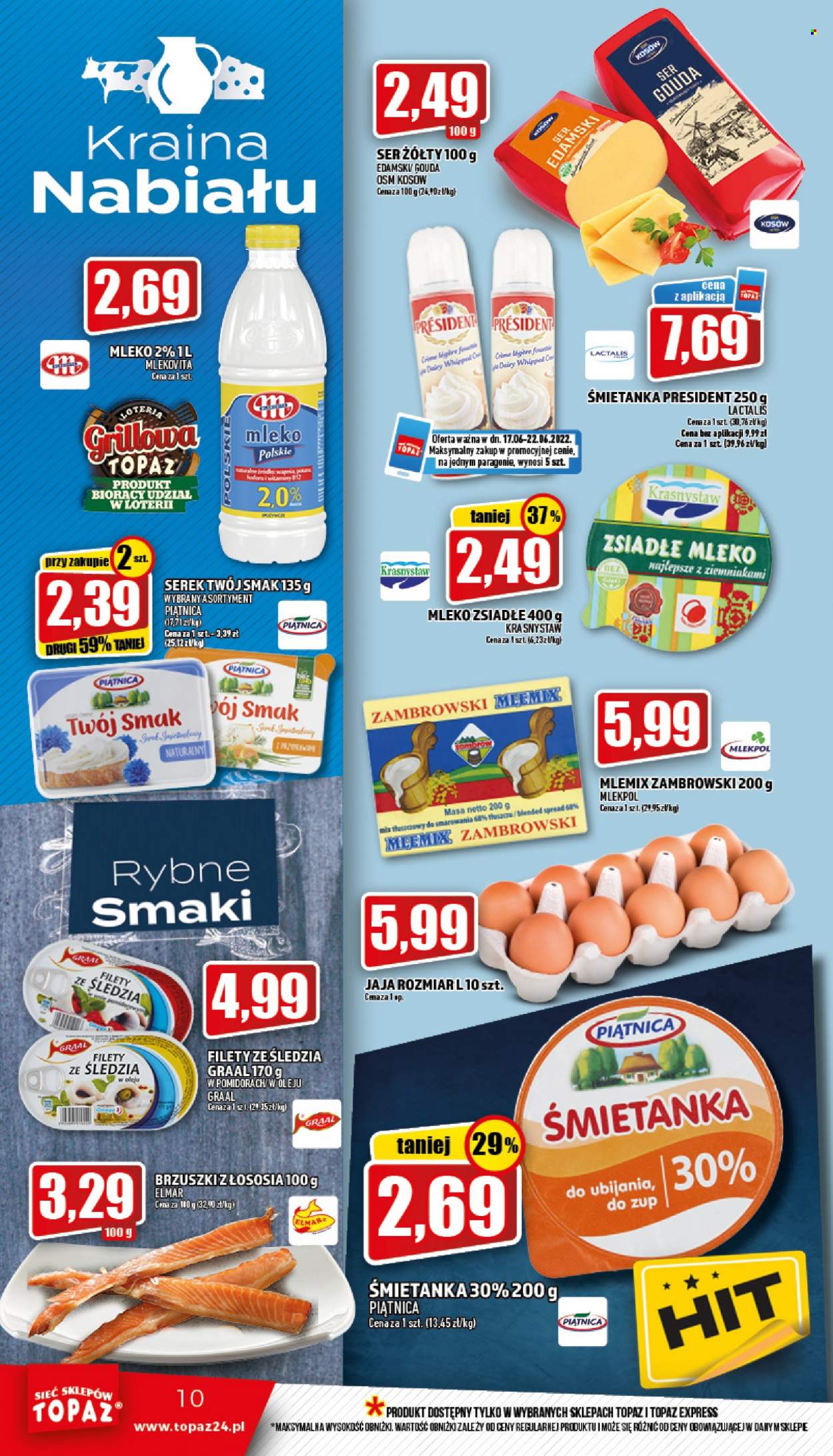 Gazetka Topaz - 17.06.2022 - 22.06.2022. Strona 10