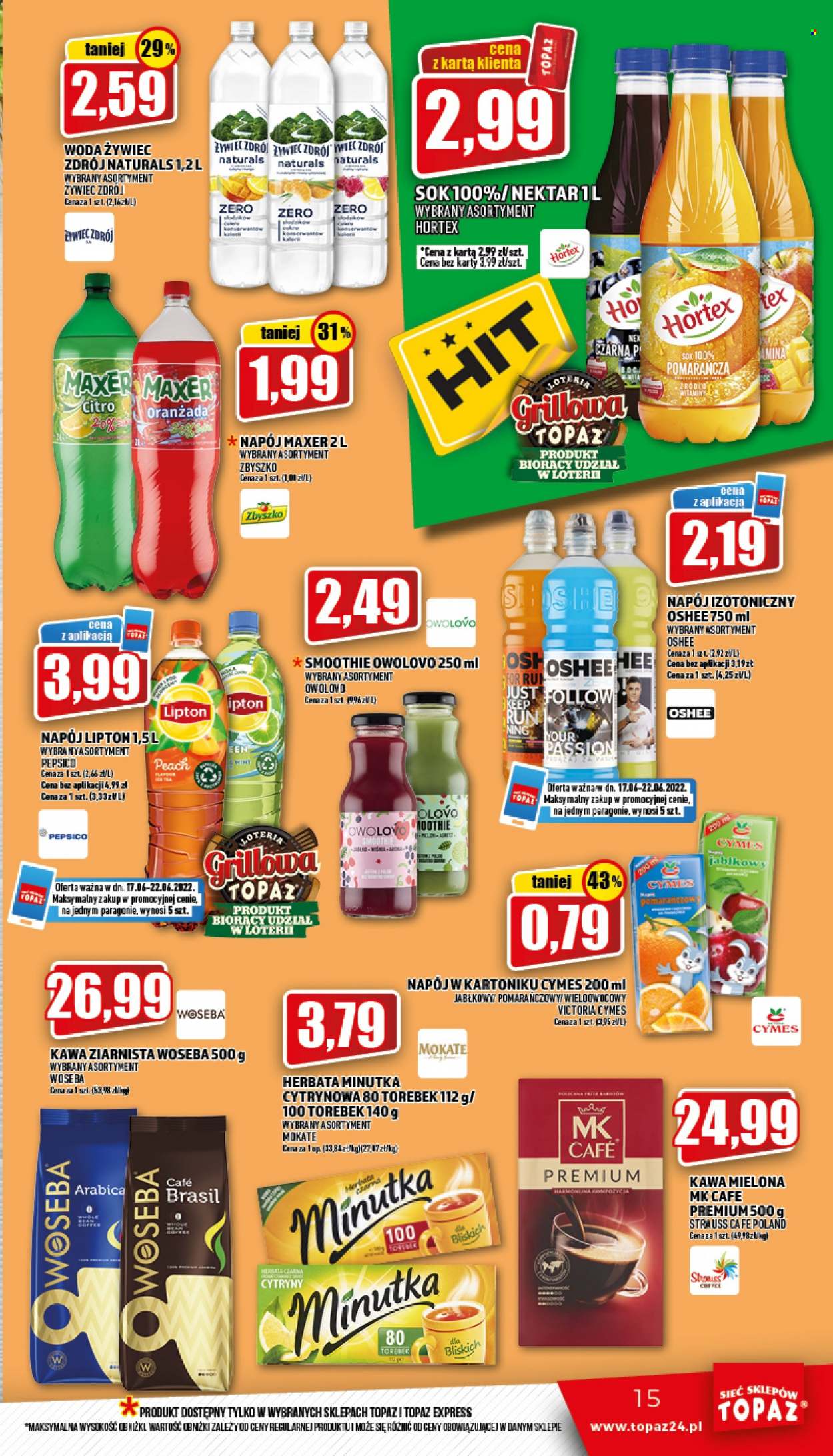 Gazetka Topaz - 17.06.2022 - 22.06.2022. Strona 15
