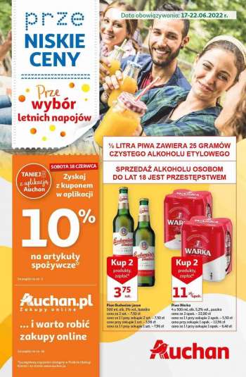 Gazetka Auchan - 17.06.2022 - 22.06.2022.