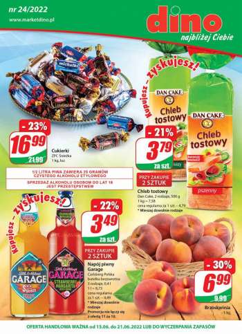 Gazetka Dino - 15.06.2022 - 21.06.2022.
