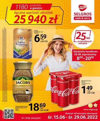 Gazetka Selgros - 15.06.2022 - 29.06.2022.