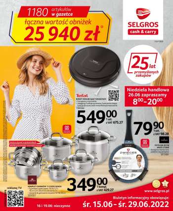 Gazetka Selgros - 15.06.2022 - 29.06.2022.