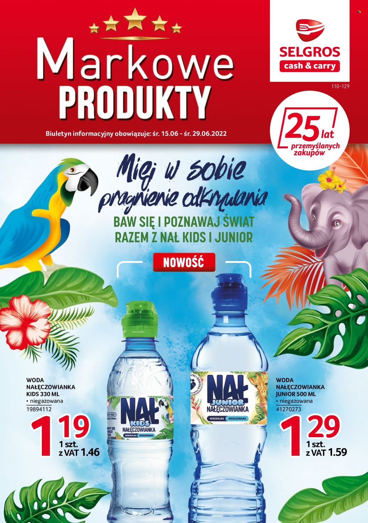 Gazetka Selgros - 15.06.2022 - 29.06.2022. Strona 1