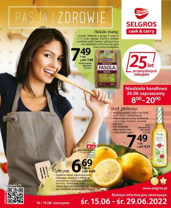 Gazetka Selgros - 15.06.2022 - 29.06.2022.