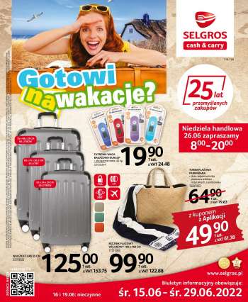 Gazetka Selgros - 15.06.2022 - 29.06.2022.