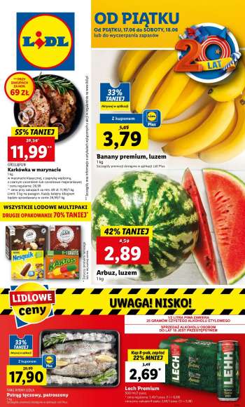 Gazetka Lidl - 17.06.2022 - 18.06.2022.