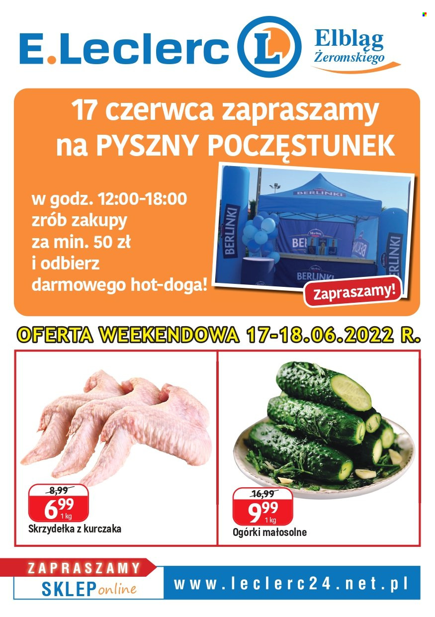 Gazetka E.Leclerc - 17.06.2022 - 18.06.2022. Strona 1