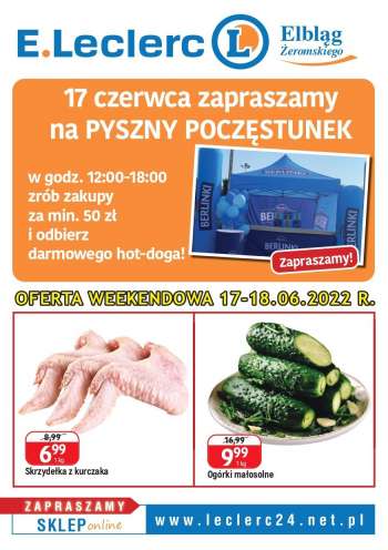 Gazetka E.Leclerc - 17.06.2022 - 18.06.2022.