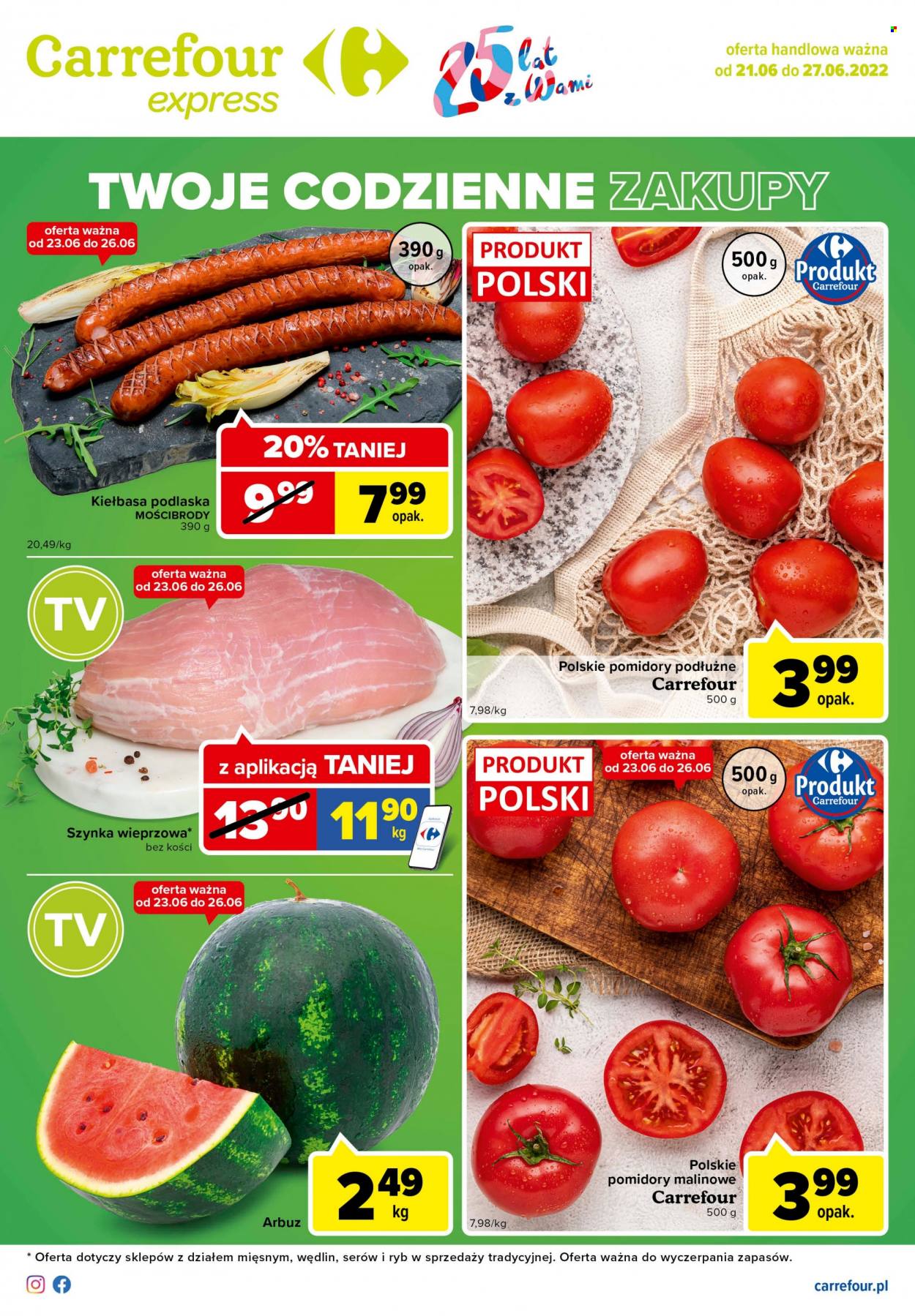 Gazetka Carrefour Express - 21.06.2022 - 27.06.2022. Strona 1