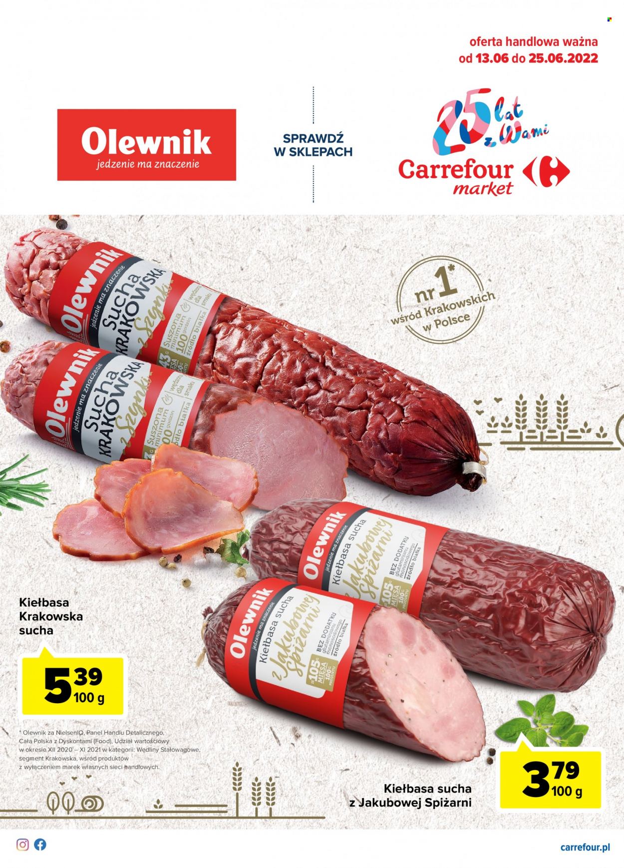 Gazetka Carrefour Market - 13.06.2022 - 25.06.2022. Strona 1