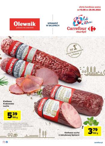 Gazetka Carrefour Market - 13.06.2022 - 25.06.2022.