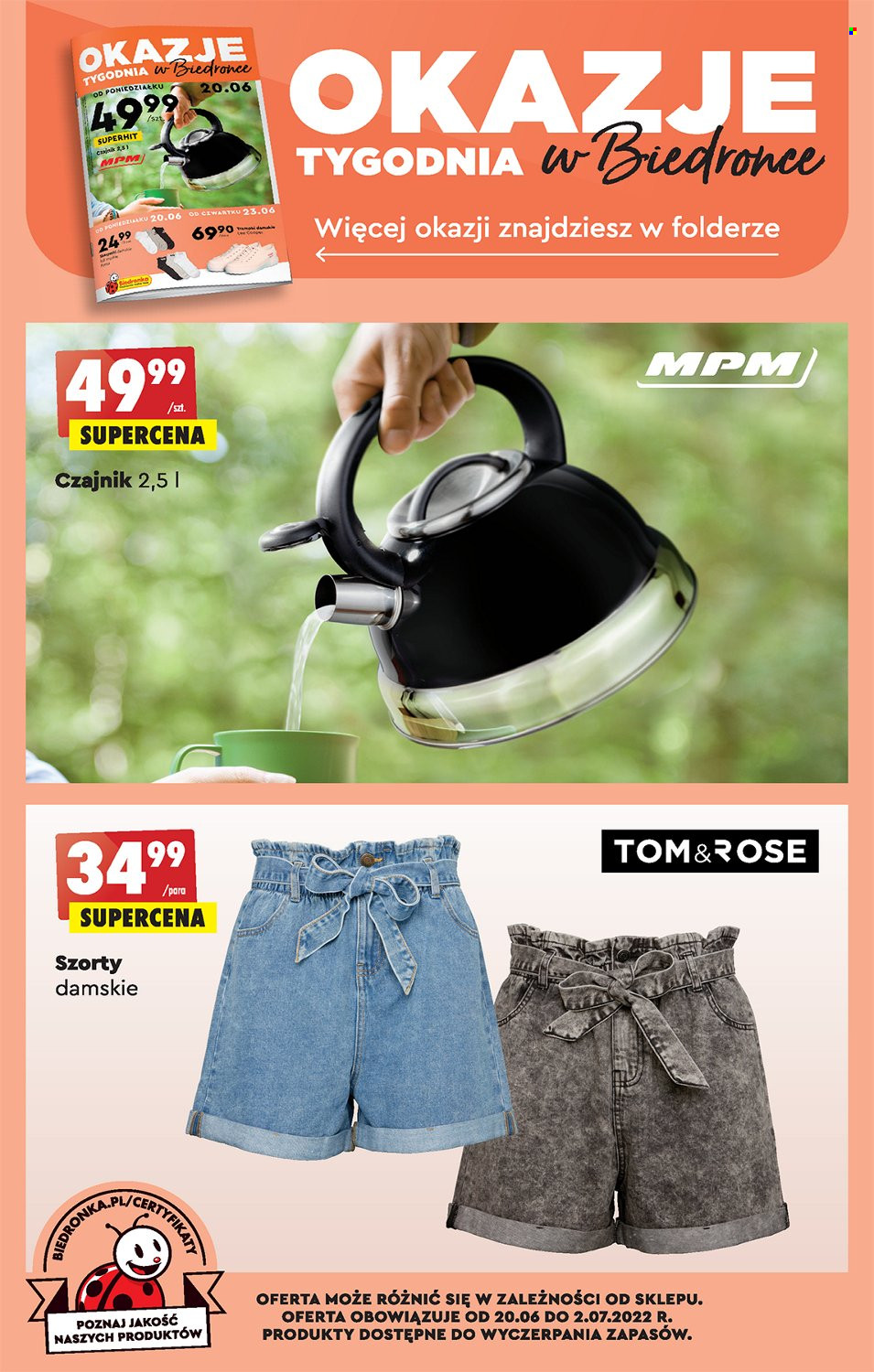 Gazetka Biedronka - 20.06.2022 - 26.06.2022. Strona 54