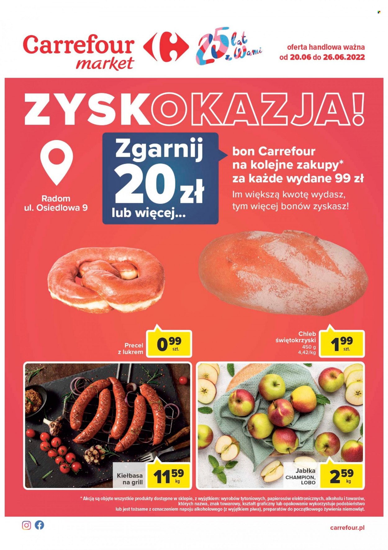 Gazetka Carrefour Market - 20.06.2022 - 26.06.2022. Strona 1