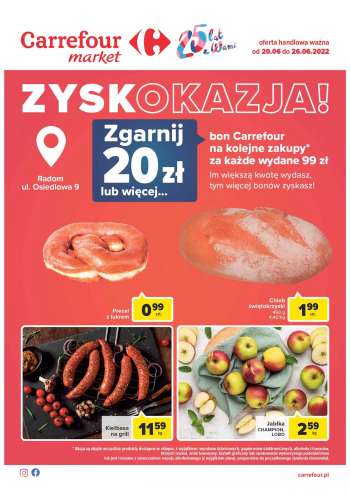Gazetka Carrefour Market - 20.06.2022 - 26.06.2022.