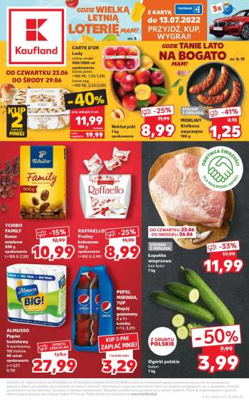 Gazetka Kaufland - 23.06.2022 - 29.06.2022.