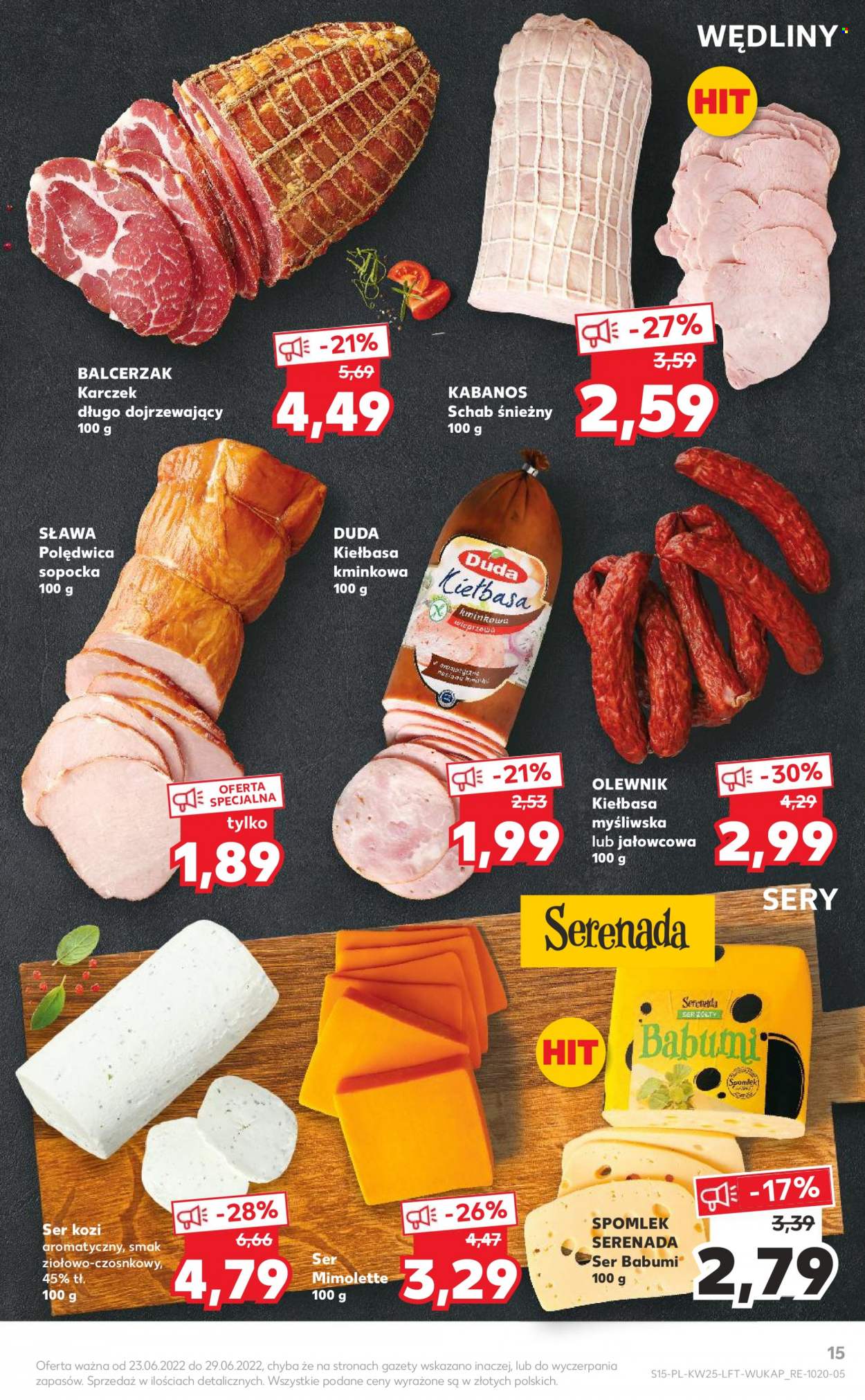Gazetka Kaufland - 23.06.2022 - 29.06.2022. Strona 15