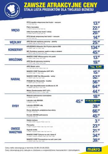 Gazetka Makro - 20.06.2022 - 24.06.2022.