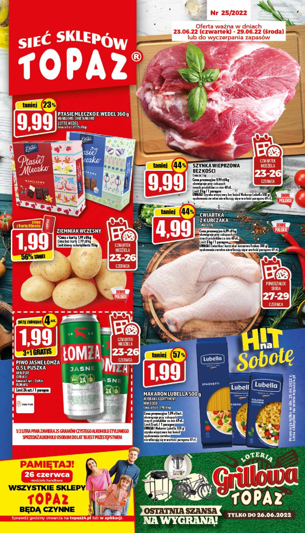 Gazetka Topaz - 23.06.2022 - 29.06.2022. Strona 1